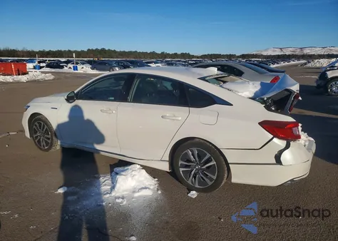 2020 Honda Accord Hybrid Exl from USA, damaged, VIN 1HGCV3F54LA015443